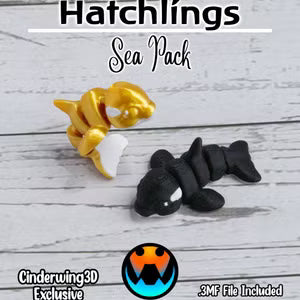 Tiny Guardians of Magic – 3D Printed Mini Animals