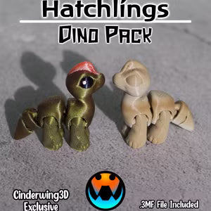 Tiny Guardians of Magic – 3D Printed Mini Animals