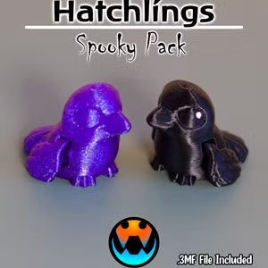 Tiny Guardians of Magic – 3D Printed Mini Animals