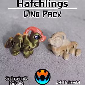 Tiny Guardians of Magic – 3D Printed Mini Animals