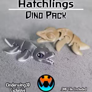 Tiny Guardians of Magic – 3D Printed Mini Animals