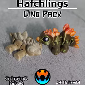 Tiny Guardians of Magic – 3D Printed Mini Animals