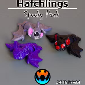 Tiny Guardians of Magic – 3D Printed Mini Animals