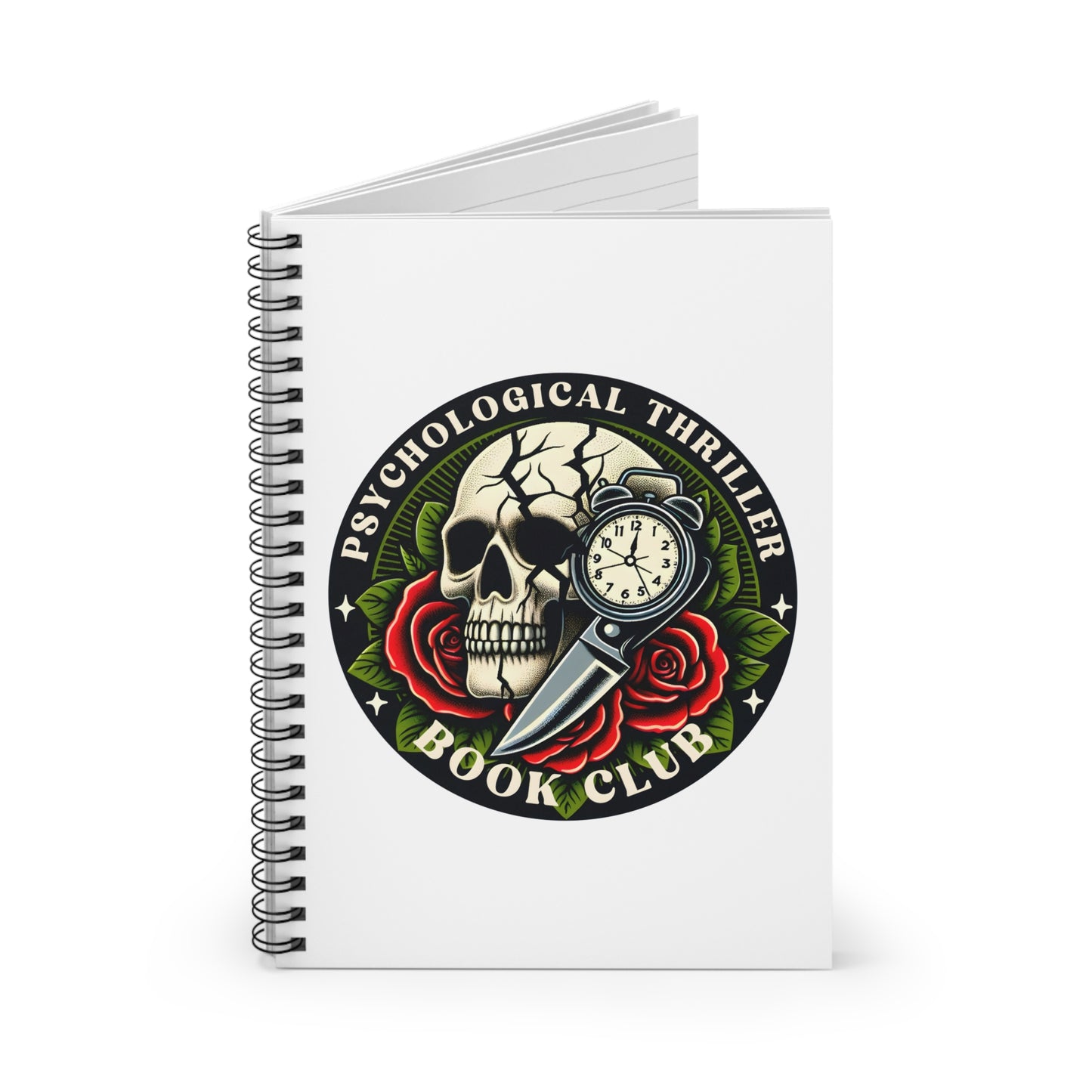 Psychological Thriller Book Club Notebook