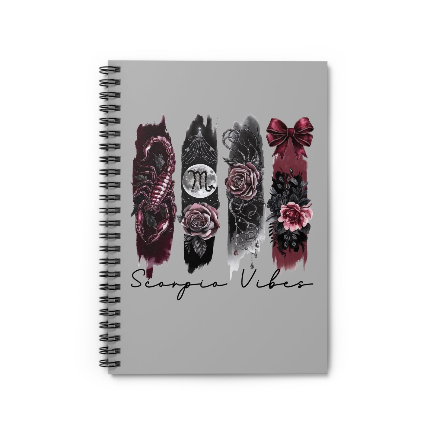 Scorpio Astrological Spiral Notebook