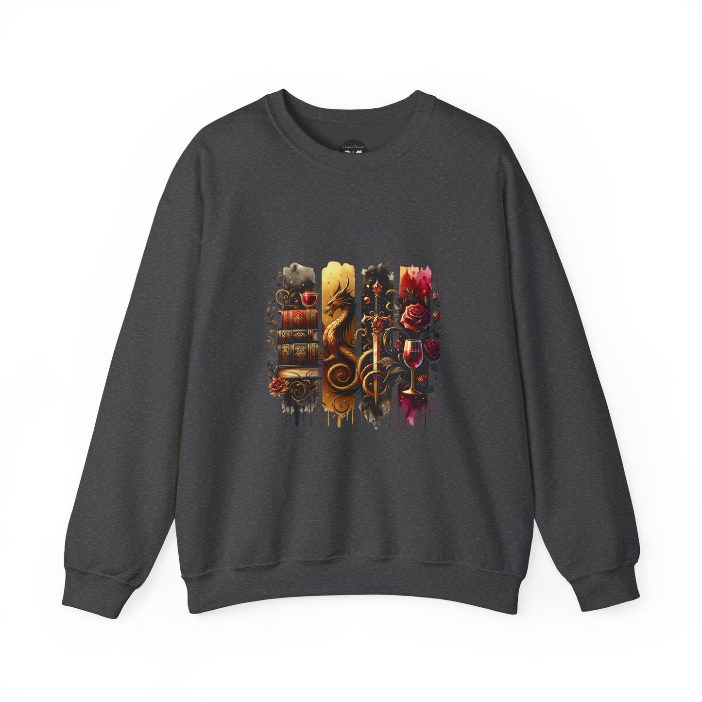 Dragon Fantasy Book Lover Sweatshirt
