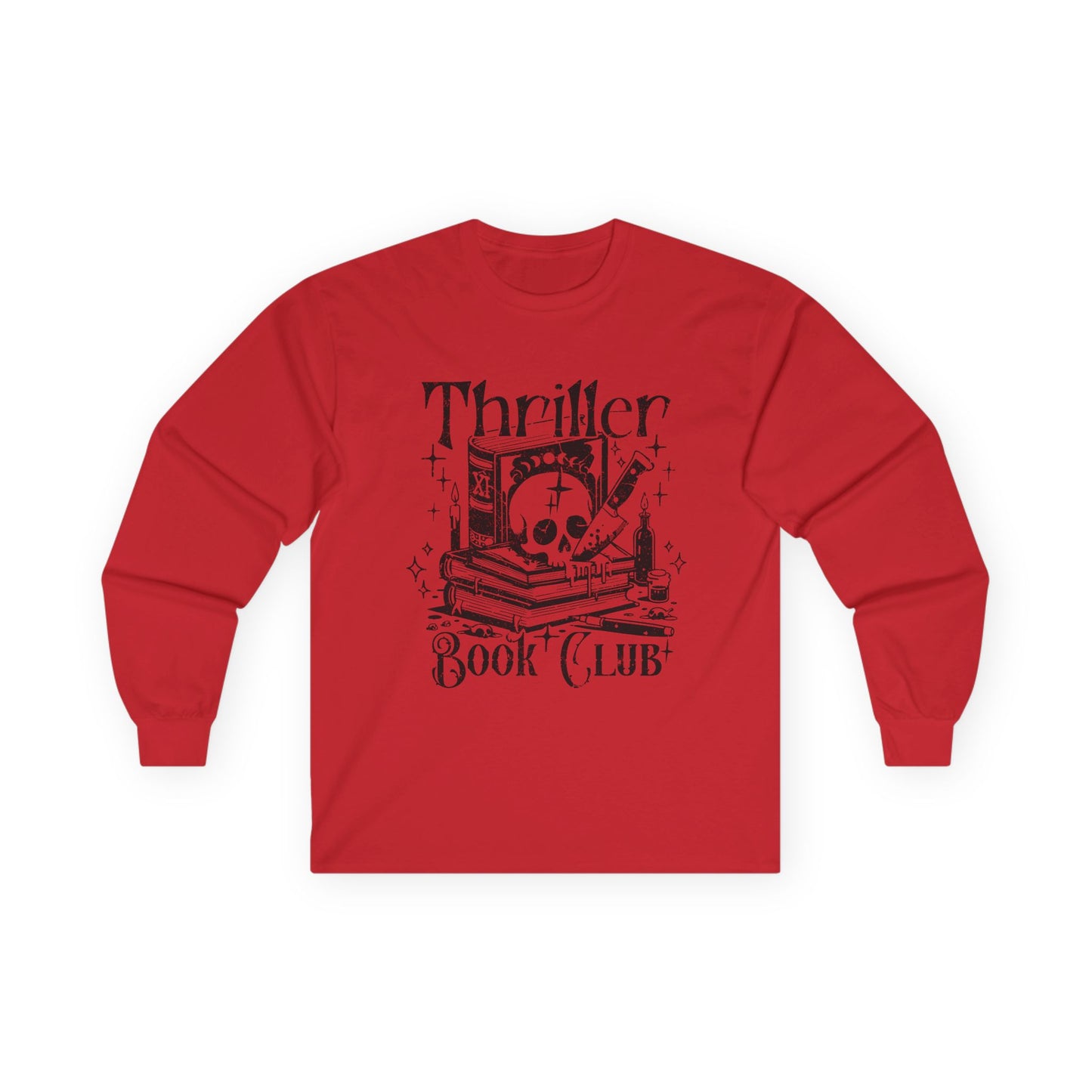 Thriller Book Club Long Sleeve Tee