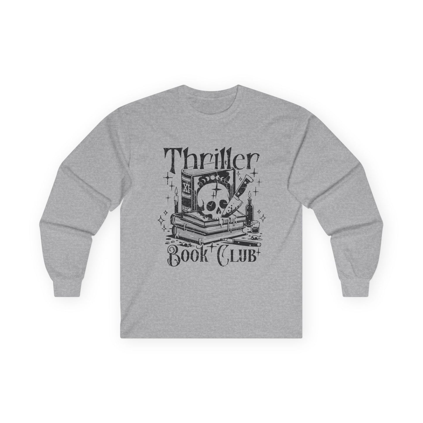 Thriller Book Club Long Sleeve Tee