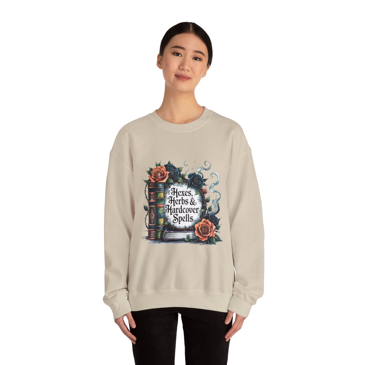 Hexes, Herbs & Hardcovers Sweatshirt
