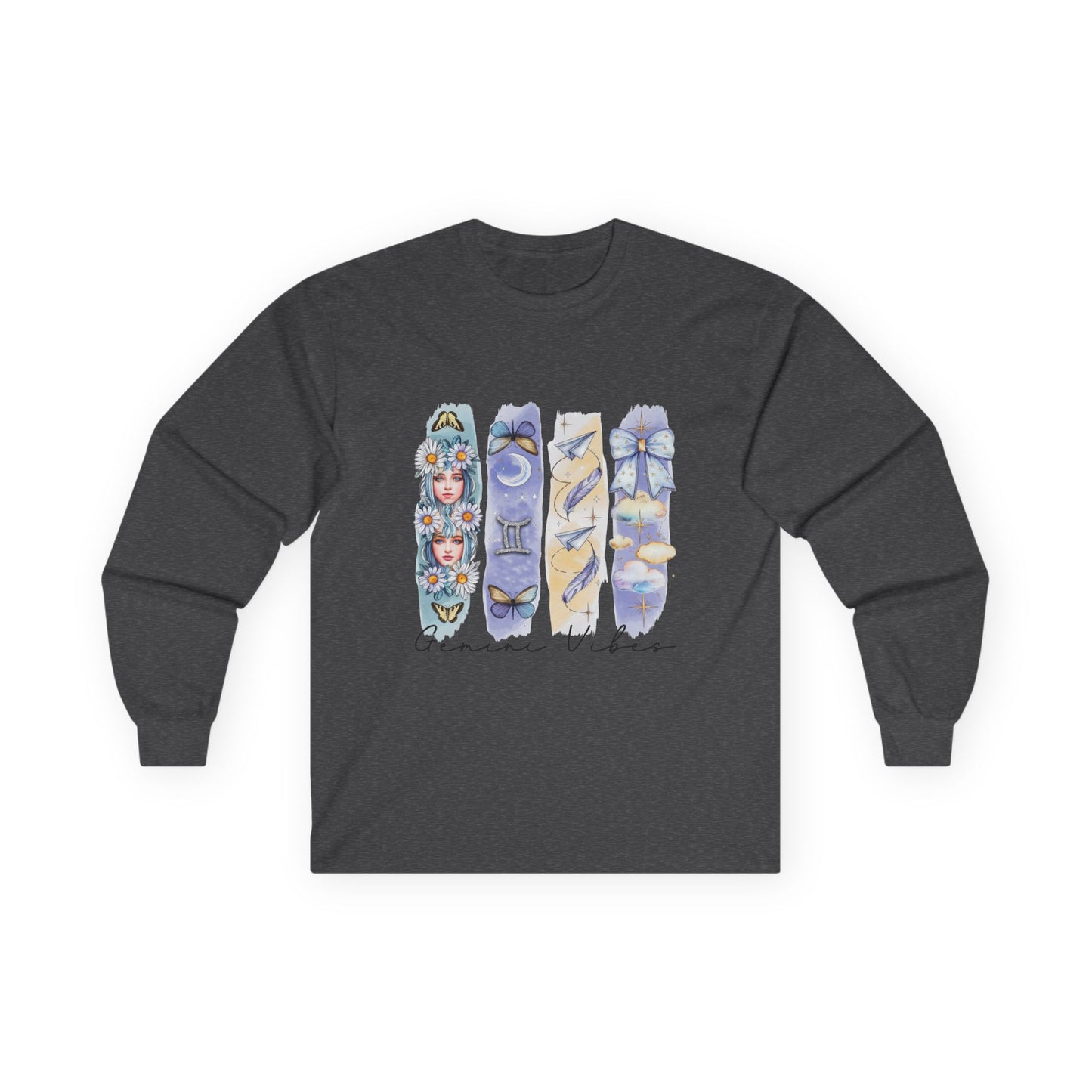 Gemini Astrological Long Sleeve Tee