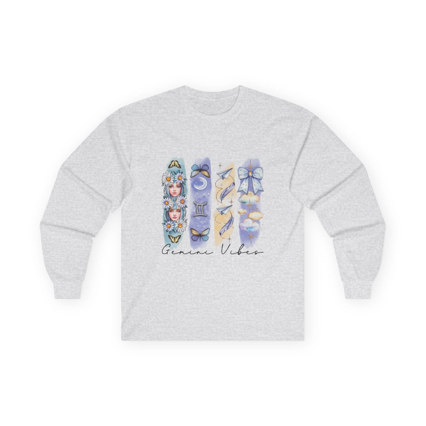 Gemini Astrological Long Sleeve Tee