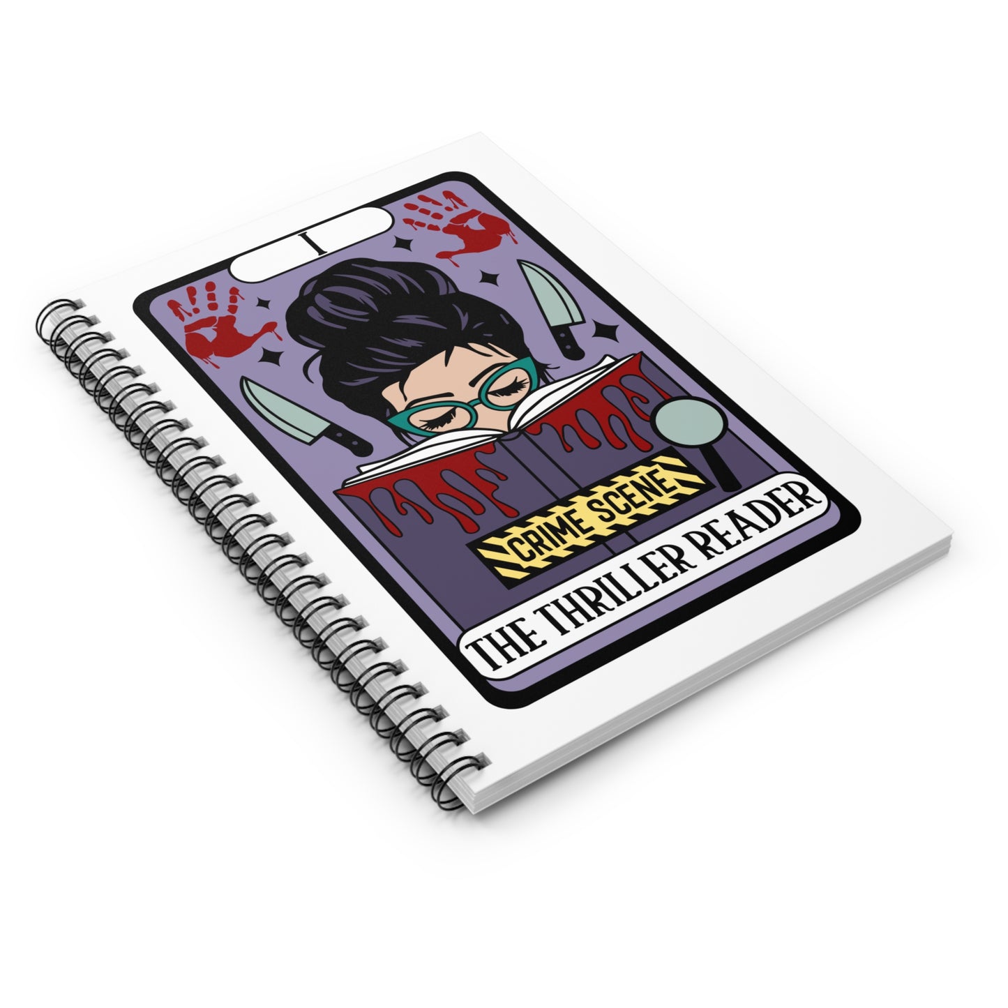 The Thriller Reader Spiral Notebook