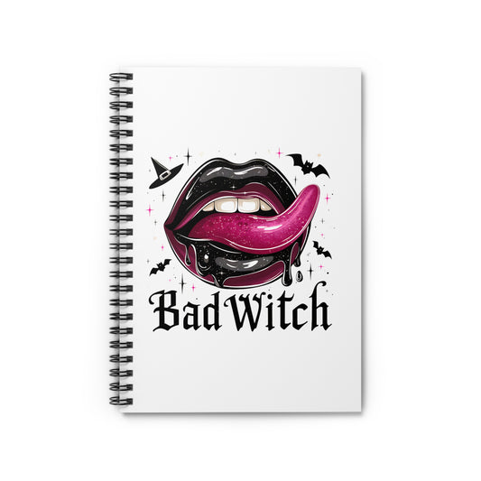 Bad Witch Spiral Notebook