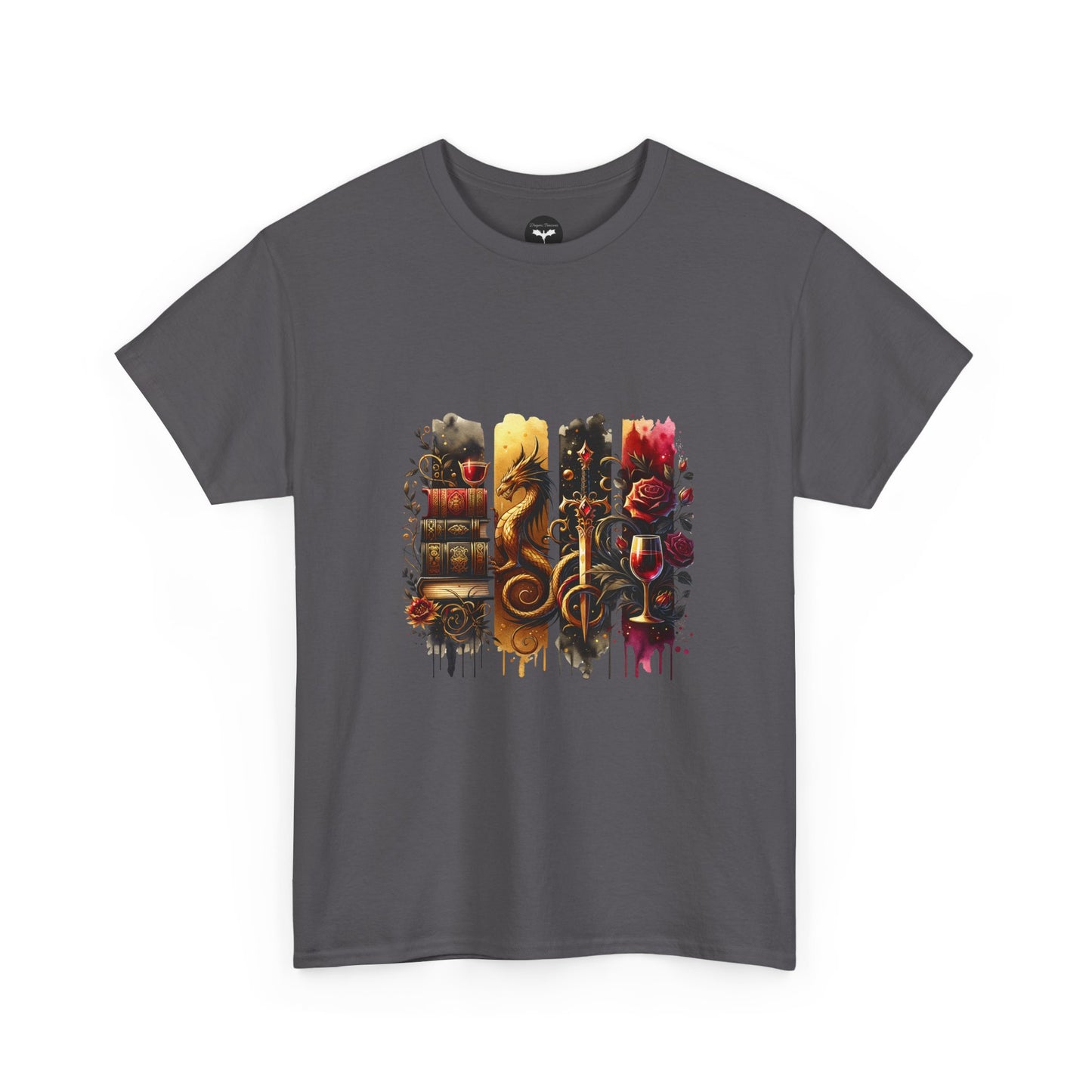 Dragon Fantasy Book T-Shirt