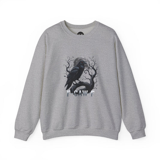 F-Caw-F Gothic Raven Sweatshirt