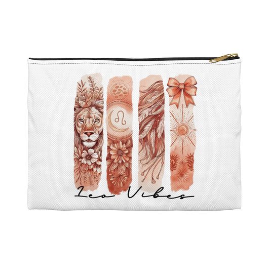 Leo Astrological Accessory Pouch