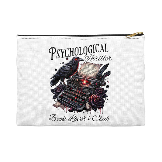 Psychological Thriller Book Lover Pouch