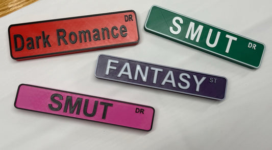 Street Sign Shelf Decor