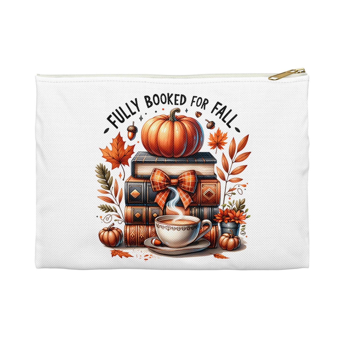 Fully Booked for Fall Accessory Pouch