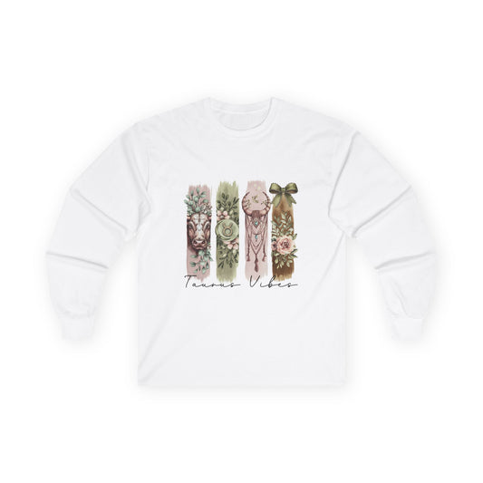 Taurus Astrological Long Sleeve Tee