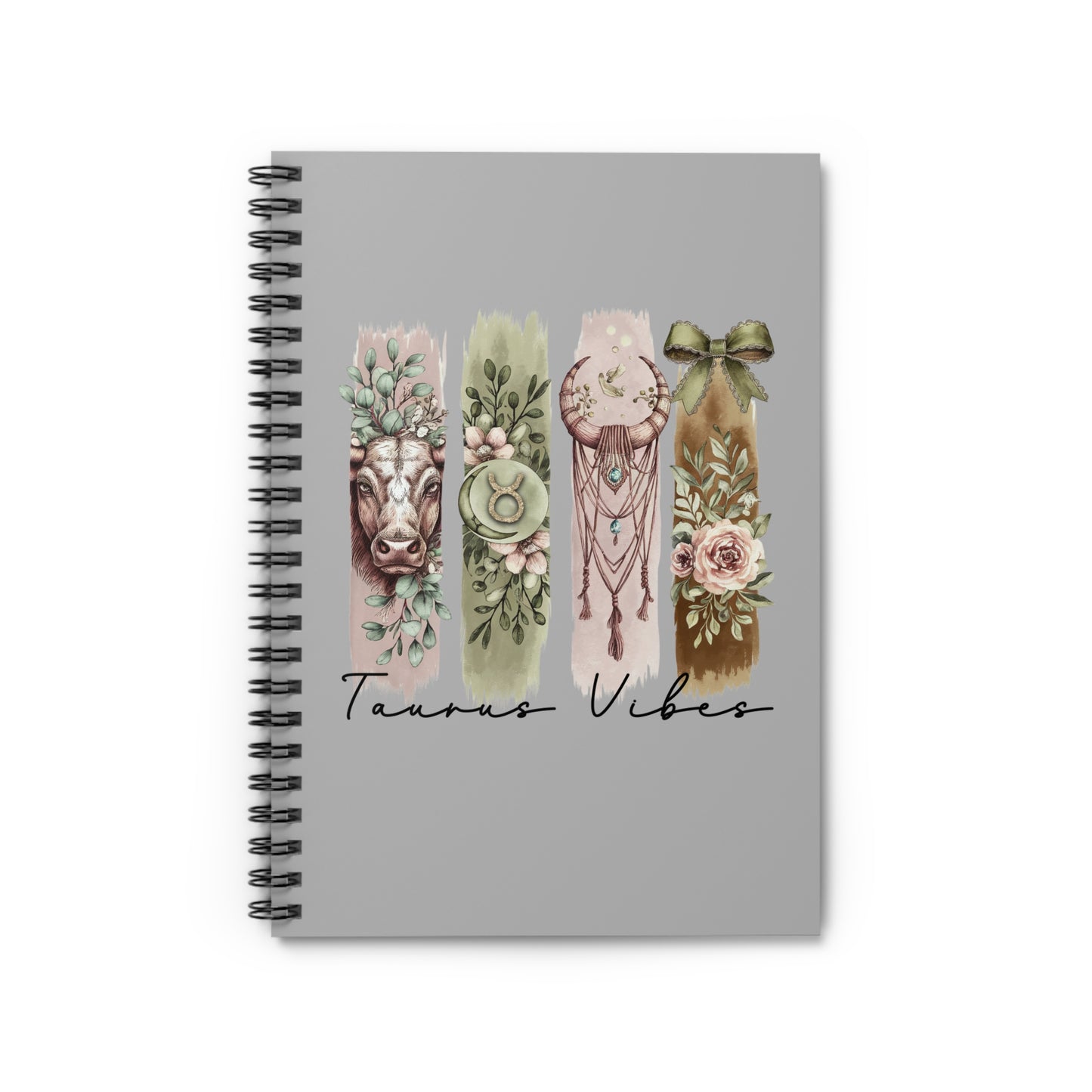 Taurus Astrological Spiral Notebook