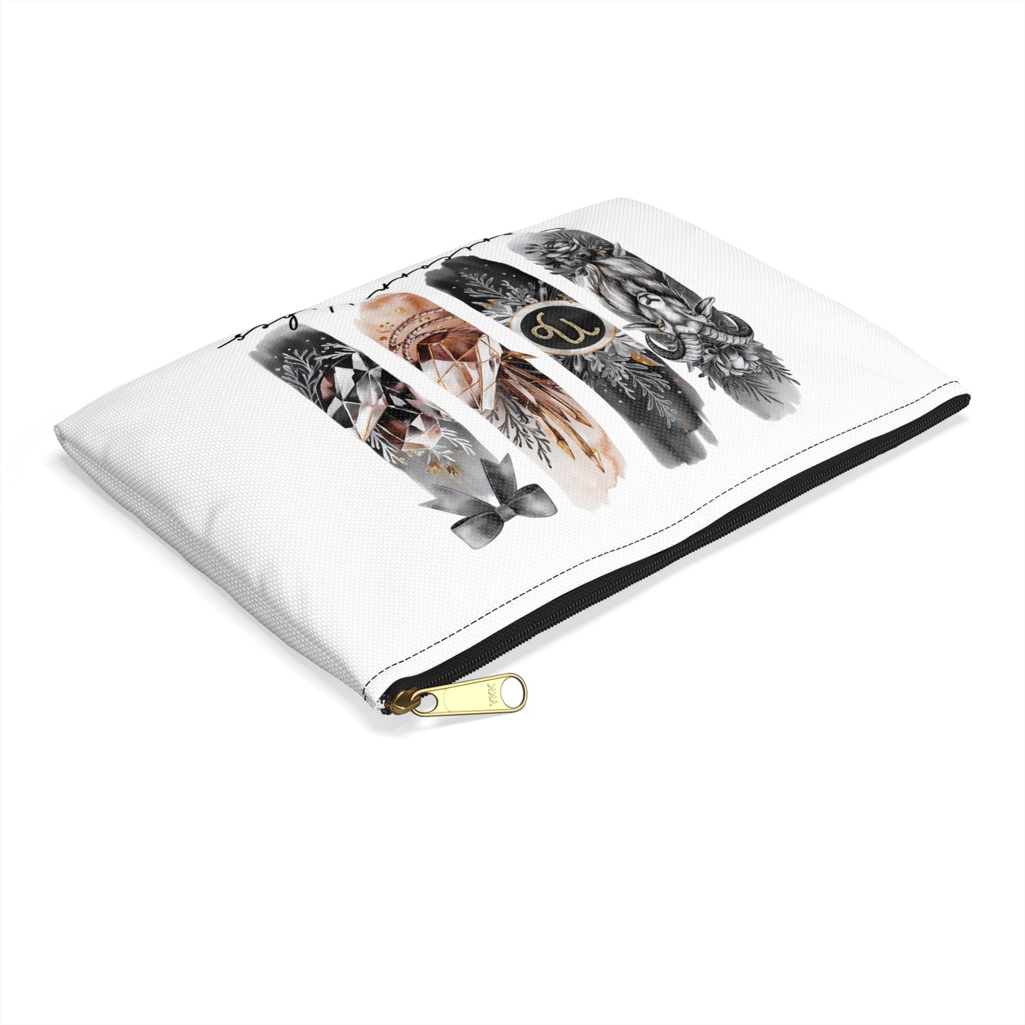 Capricorn Astrological Accessory Pouch