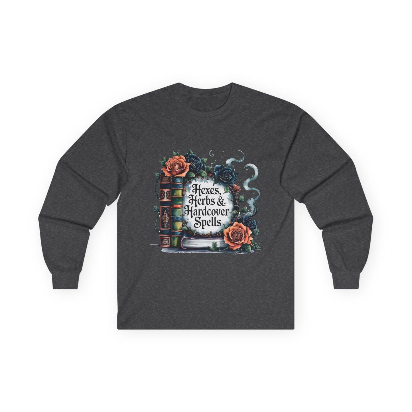 Hexes, Herbs & Hardcovers Long Sleeve Tee
