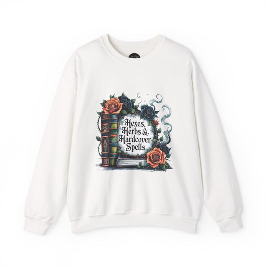 Hexes, Herbs & Hardcovers Sweatshirt