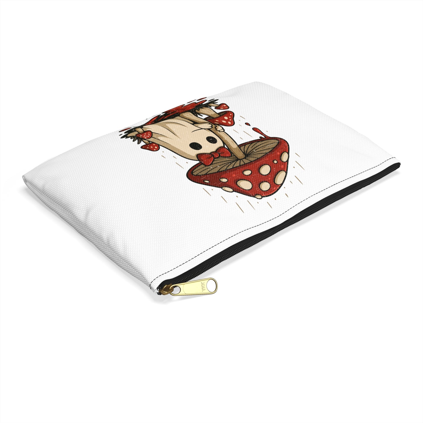 Ghost Mushroom Accessory Pouch