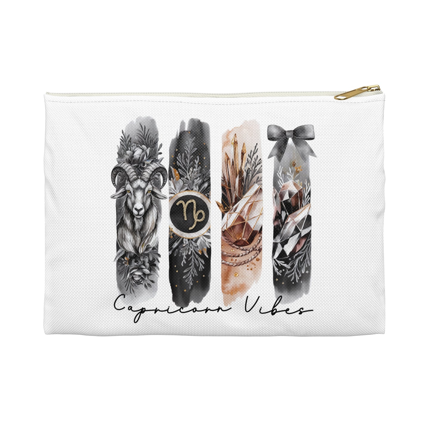 Capricorn Astrological Accessory Pouch