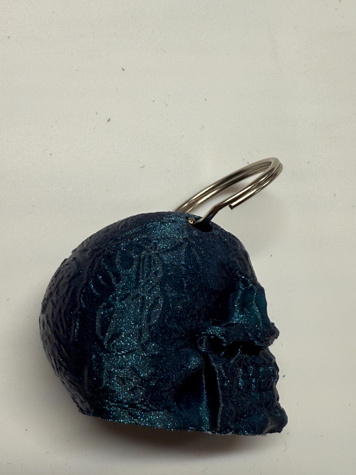 Embellished Skull Keychain