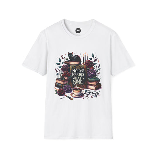 Whimsical Book Lover T-Shirt - Perfect for Readers, Cat Lovers, Literary Gifts, Cozy Nights, Bookish Wear