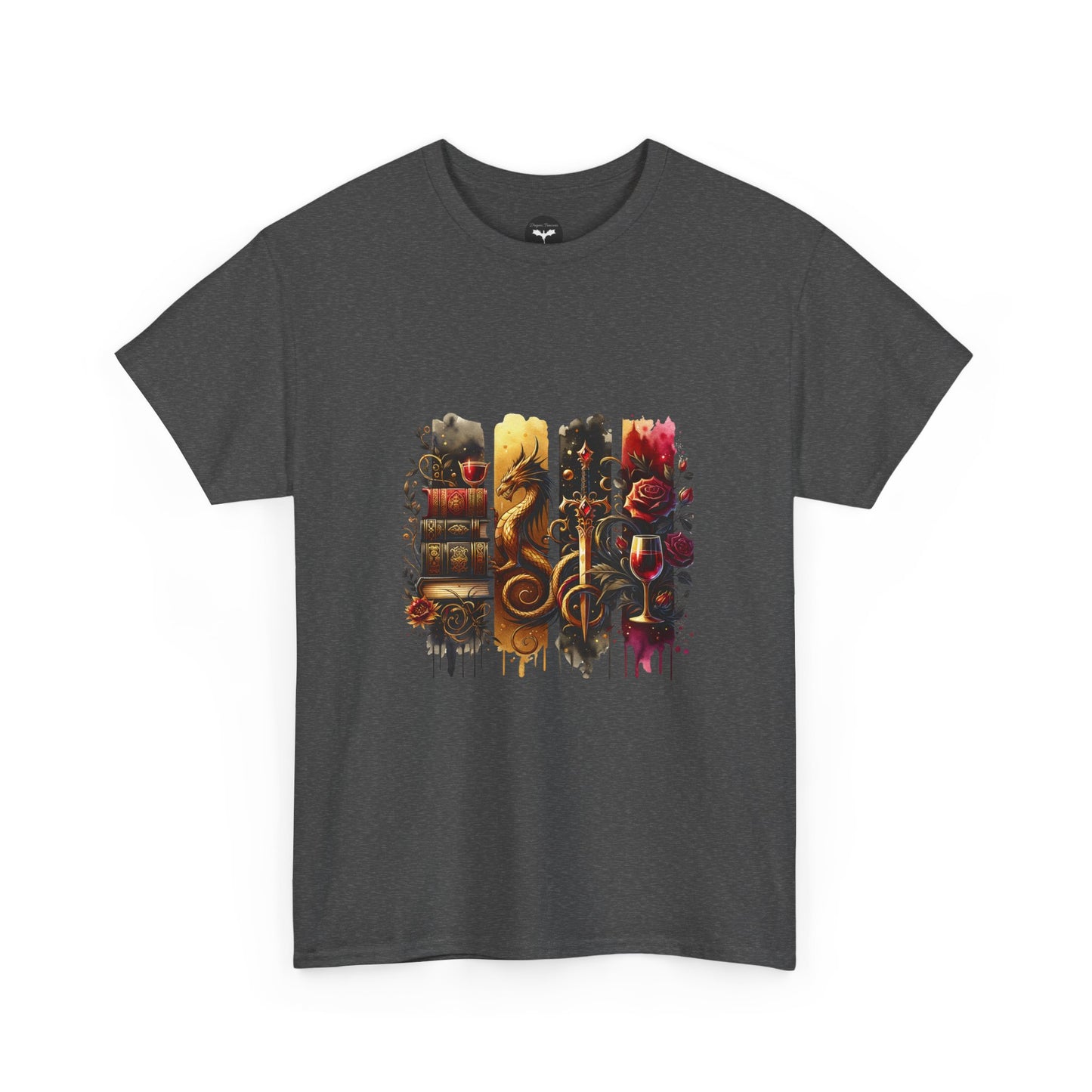 Dragon Fantasy Book T-Shirt