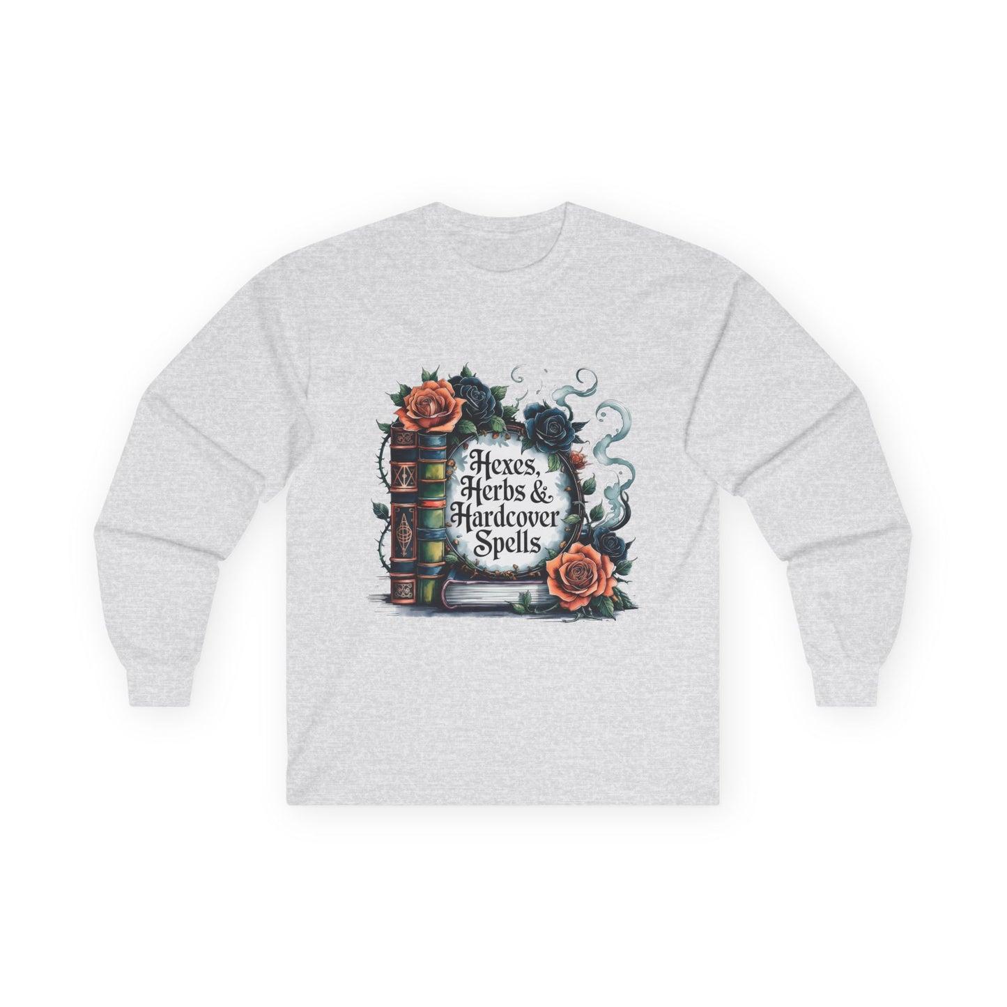 Hexes, Herbs & Hardcovers Long Sleeve Tee
