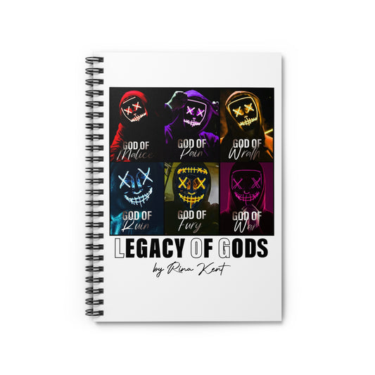 Legacy of Gods Spiral Notebook