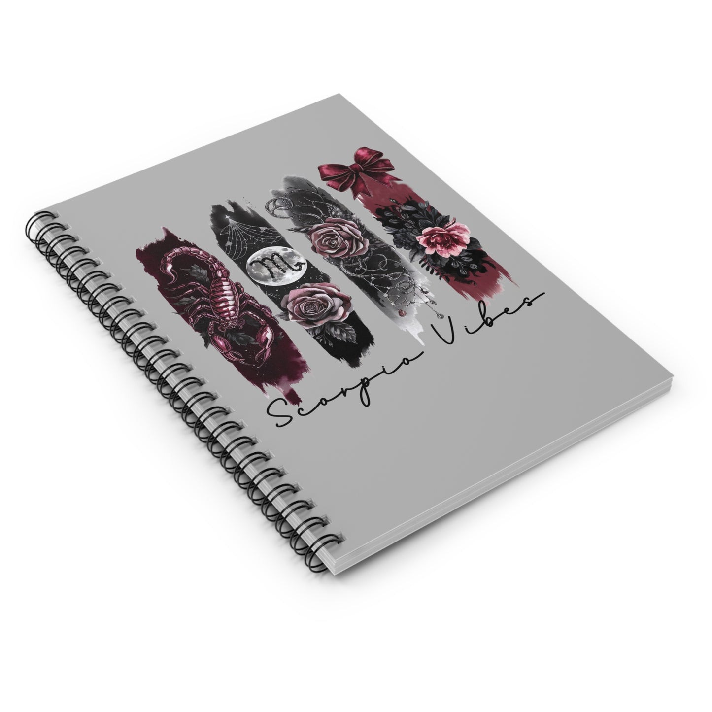 Scorpio Astrological Spiral Notebook