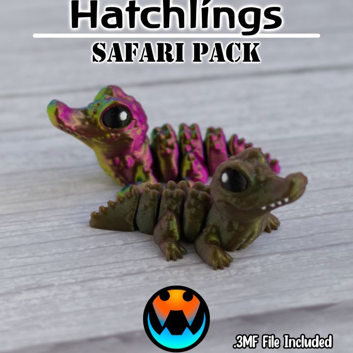 Tiny Guardians of Magic – 3D Printed Mini Animals