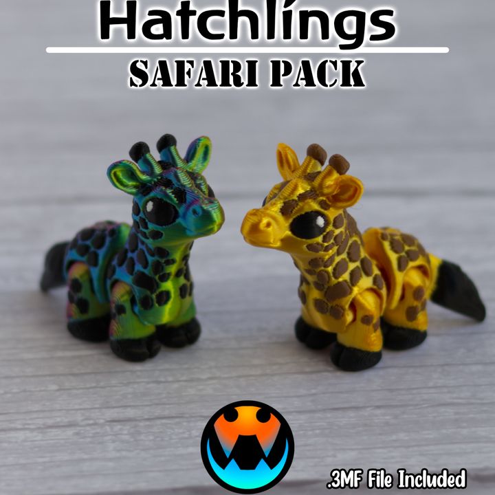 Tiny Guardians of Magic – 3D Printed Mini Animals