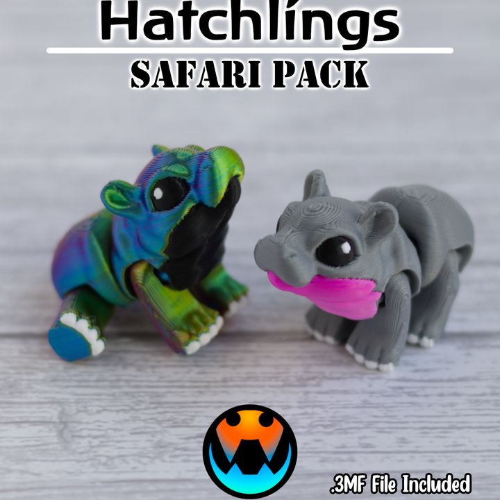 Tiny Guardians of Magic – 3D Printed Mini Animals