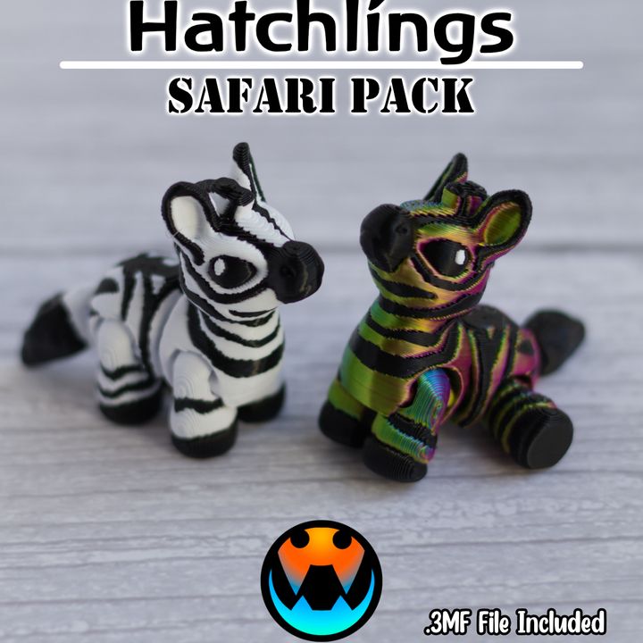 Tiny Guardians of Magic – 3D Printed Mini Animals