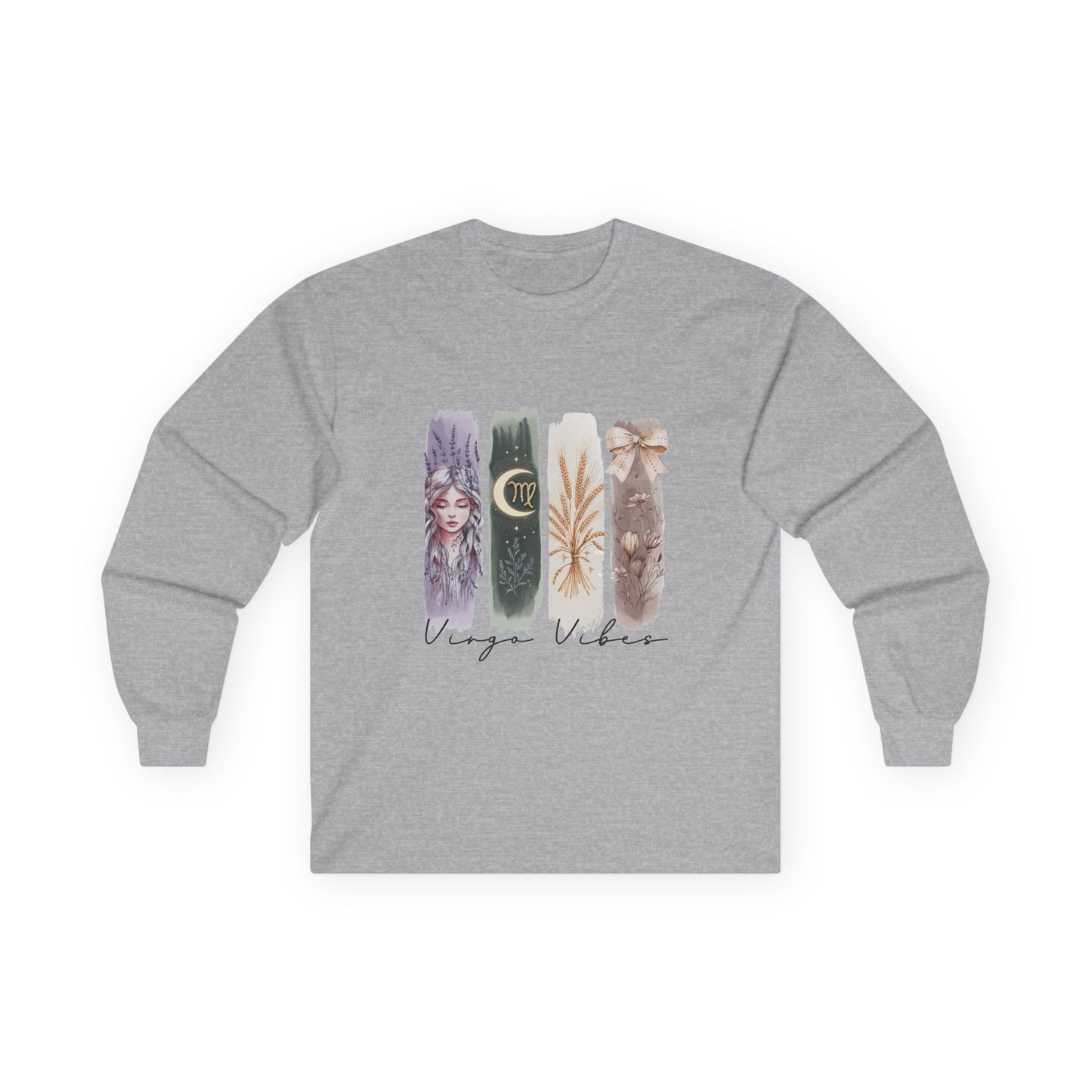 Virgo Astrological Long Sleeve Tee