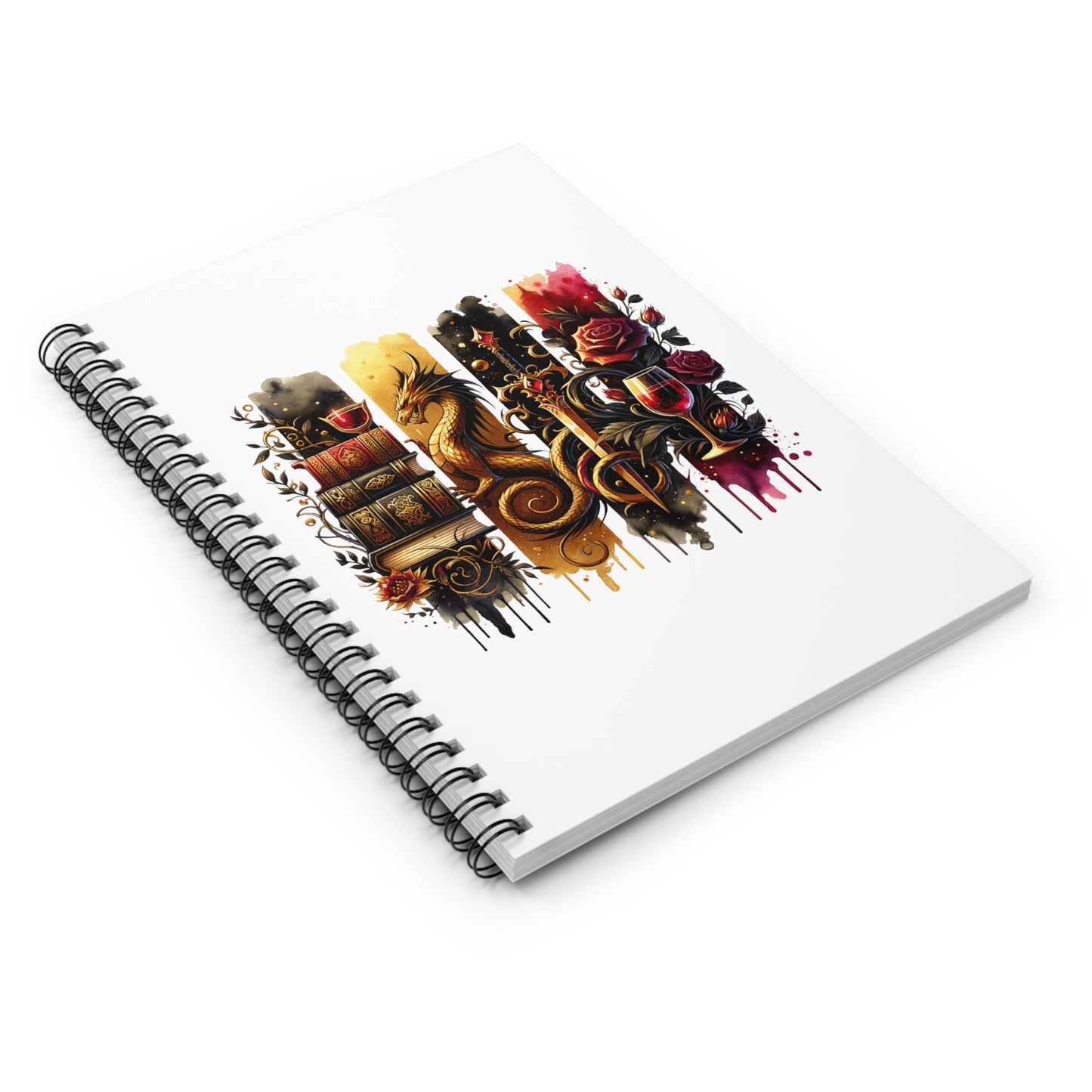 Fantasy Dragon Spiral Notebook