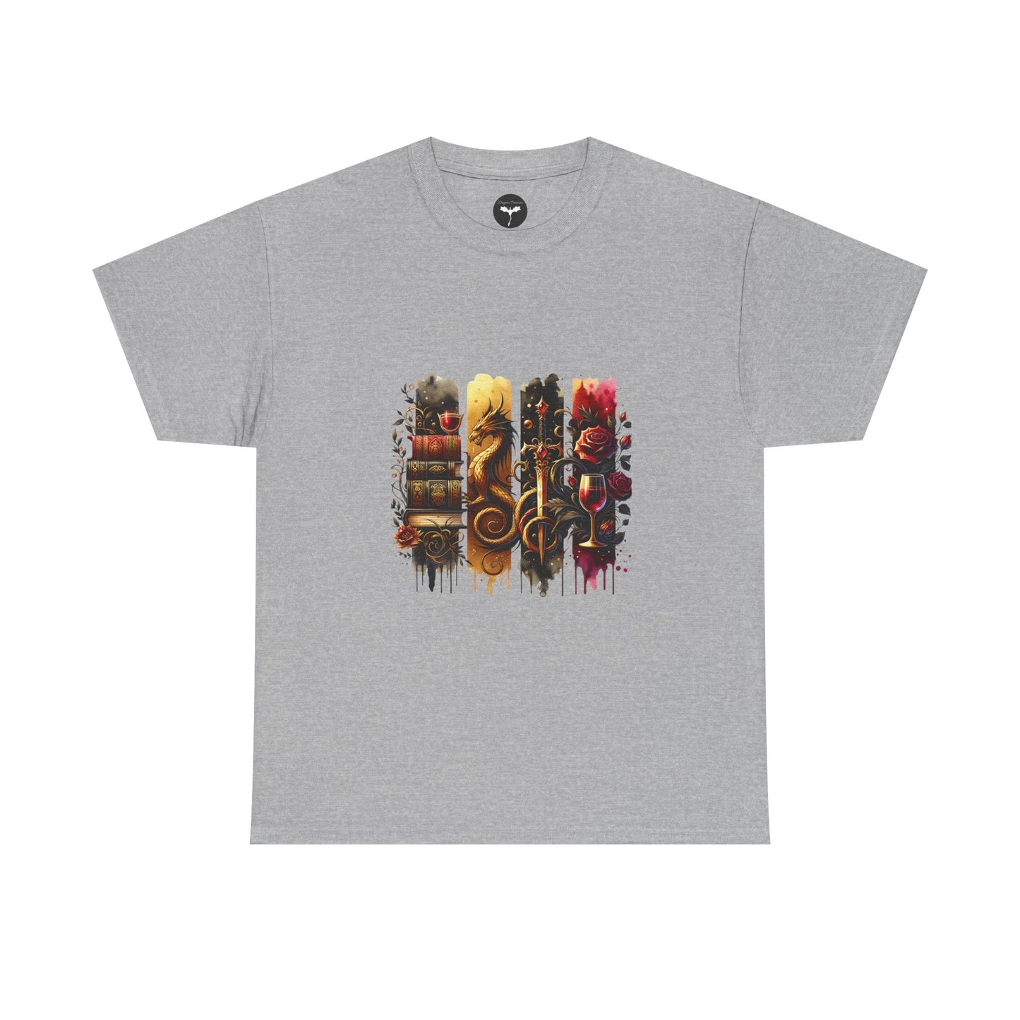 Dragon Fantasy Book T-Shirt