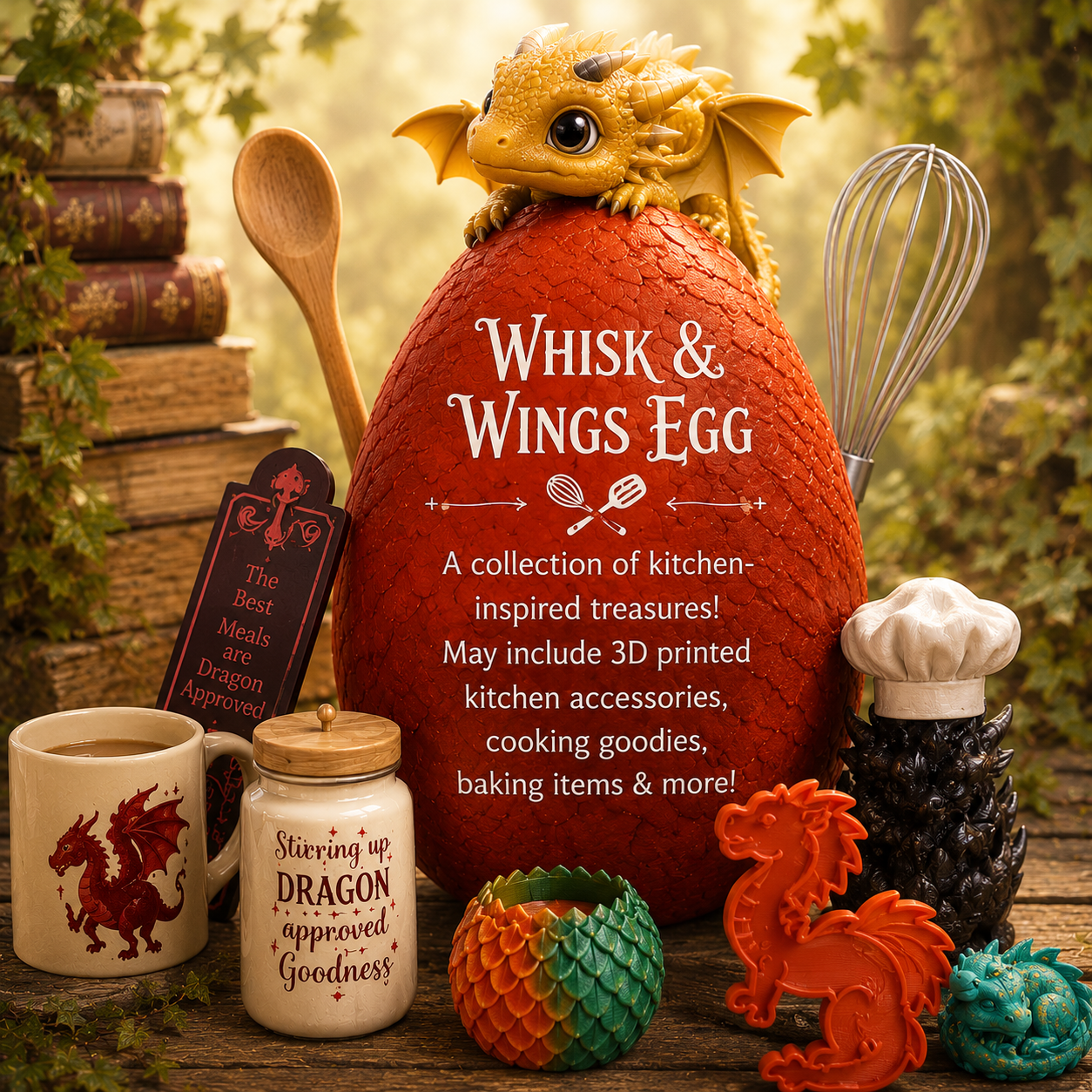 Whisk & Wings Mystery Dragon Egg