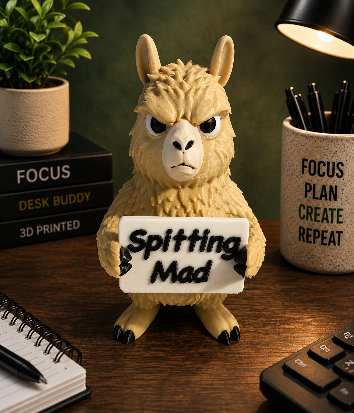 Llama-Spitting Mad