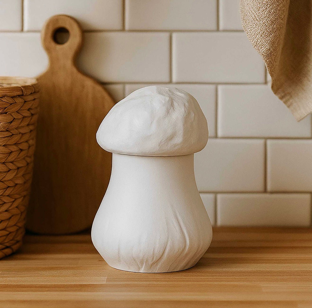 Mushroom Cookie Jar