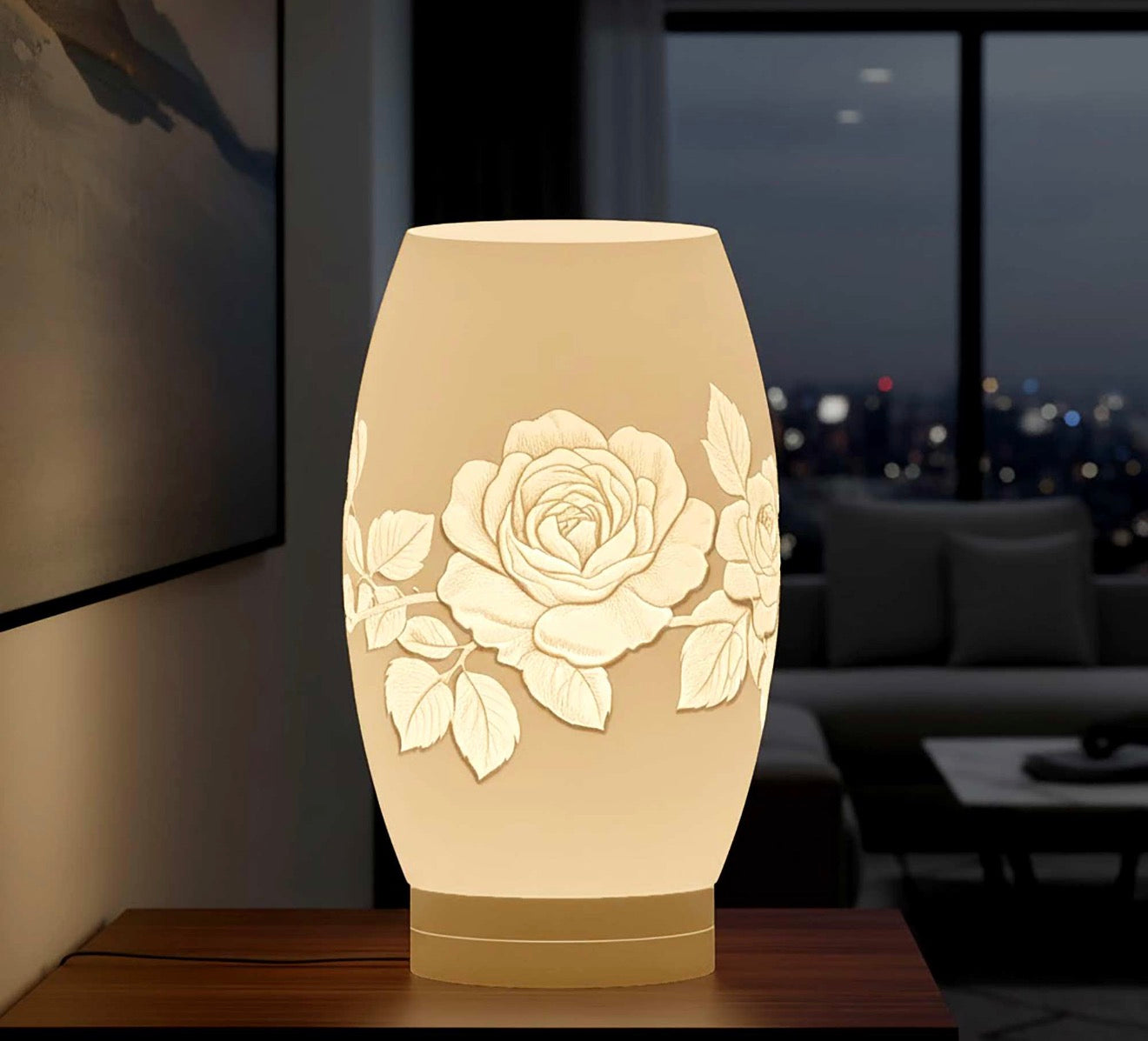 Rose Lamp