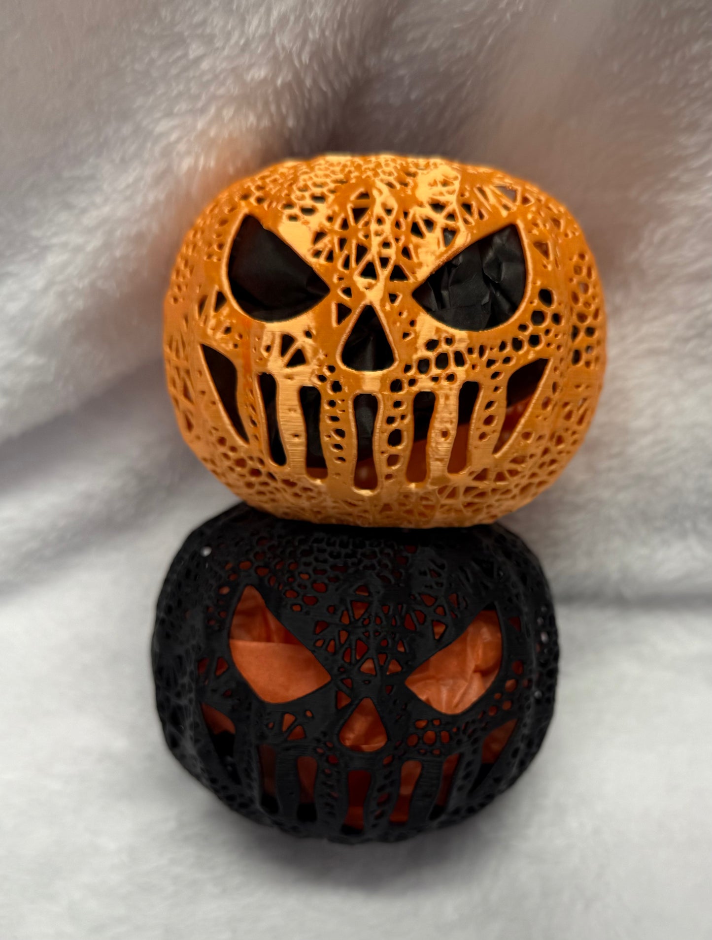 Jack-O-Lantern Tealight Holder-Set of 2