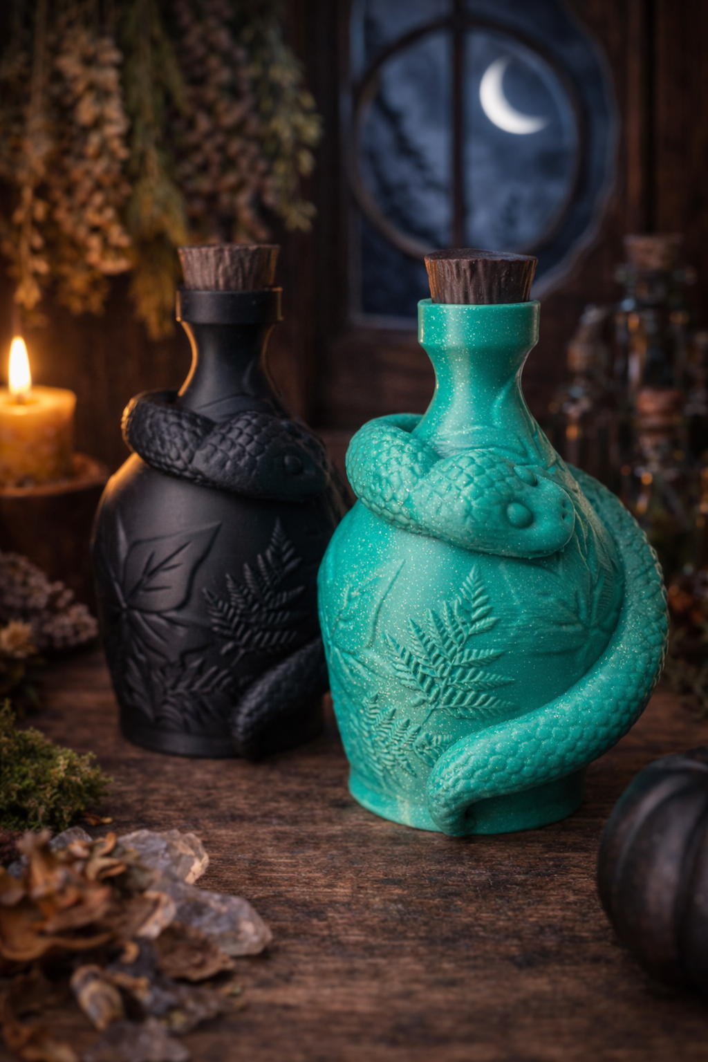 Snake Potion Bottle