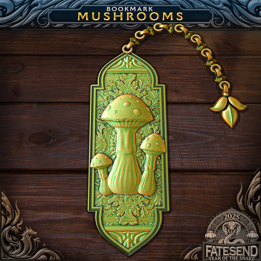 Mushroom Bookmark